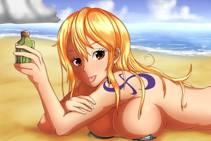 0741 Nami Rasen Kyuuri One Piece Hentai
