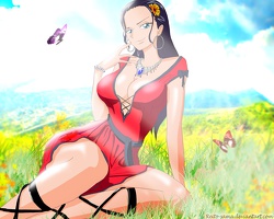 0448 nico robin in other colors by reito sama d4m0vo1