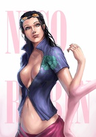 0454 one piece nico robin by phamoz d4lhauu