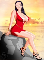 0798 nico robin summer evening style by reito sama d4vbwou