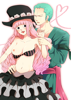 1853993 - one piece perona roronoa zoro